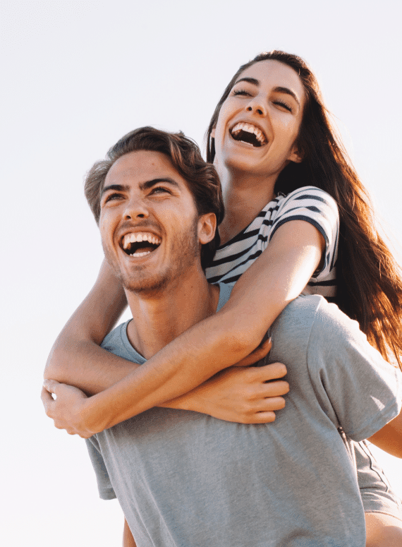 A happy couple